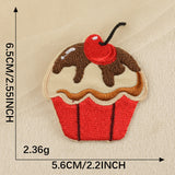 Self-Adhesive Food Embroidered Patch