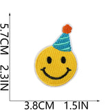 Birthday Cake Embroidered Patch