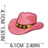 Western Cowboy Embroidered Patch