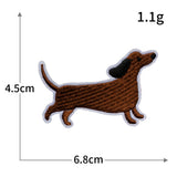 Dog Cat Squirrel Embroidered Patch