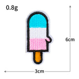 Ice Cream Embroidered Patch
