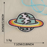 Planet UFO Embroidered Patch