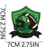 Football Embroidered Patch