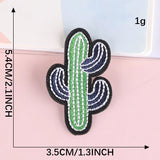 Cactus Fruit Embroidered Patch
