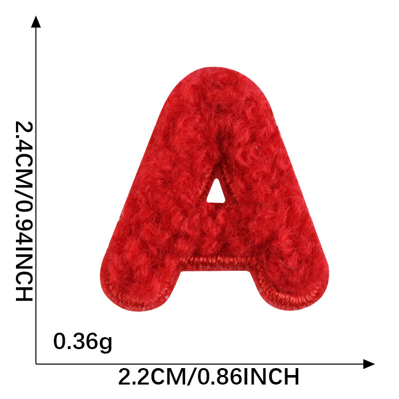 26 Letter Chenille Patch