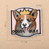 Round Character Embroidered Patch