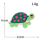 Pink Cartoon Embroidered Patch