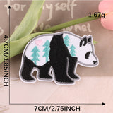 Letter Animal Embroidered Patch