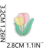 Mini Drink Cup Embroidered Patch