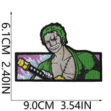 Manga Character Embroidered Patch