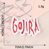 Self-Adhesive English Letter Embroidered Patch