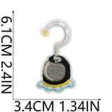 Pirate Ship Embroidered Patch