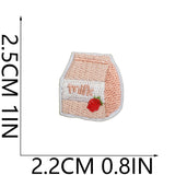 Mini Drink Cup Embroidered Patch