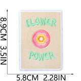 Floral Embroidered Patch