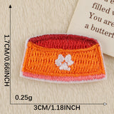 Cat Bowl Embroidered Patch