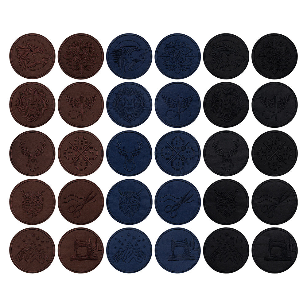 Round Animal Face Patch