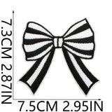 Bow Embroidered Patch