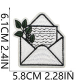 Plant Book Embroidered Patch