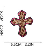 Pink Flame Cowboy Patch