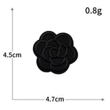 Self-Adhesive Black Letter Badge Patch