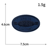 Letter Badge Embroidered Patch