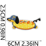 Dachshund Embroidered Patch