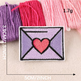 Valentine Heart Embroidered Patch