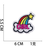 LOVE Letter Embroidered Patch