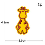 Self-Adhesive Animal Face Embroidered Patch