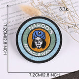 Round Character Embroidered Patch