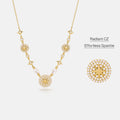 Celestial Star CZ Pendant Necklace