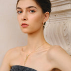 Celestial Star Fringe Necklace