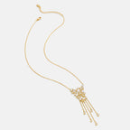 Celestial Star Fringe Necklace