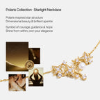 Celestial Triple Star Necklacec