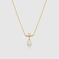 Floriography Pearl Drop Necklace