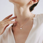 Floriography Pearl Drop Necklace