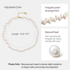 Irregular Choker Pearl Necklace