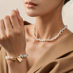Irregular Choker Pearl Necklace