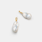Large Baroque Pearl Pendant Necklace