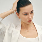Moonlight Minimal Pearl Necklace