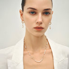 Moonlight Minimal Pearl Necklace