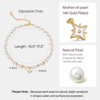 Radiant Star Pearl Necklace