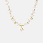 Radiant Star Pearl Necklace