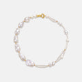 Sea Foam Baroque Pearl Necklace