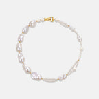 Sea Foam Baroque Pearl Necklace