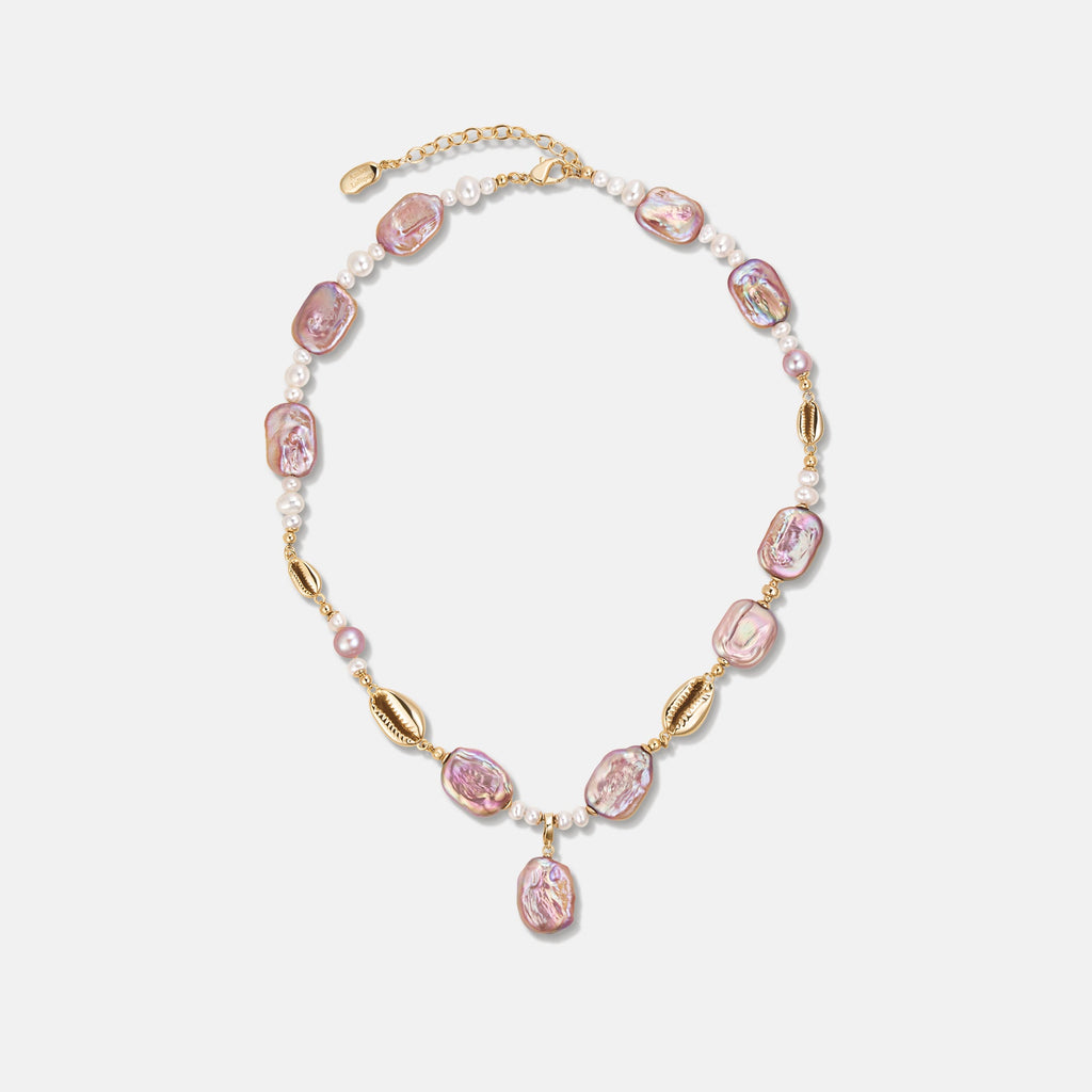 Sea Treasure Baroque Pearl Necklace