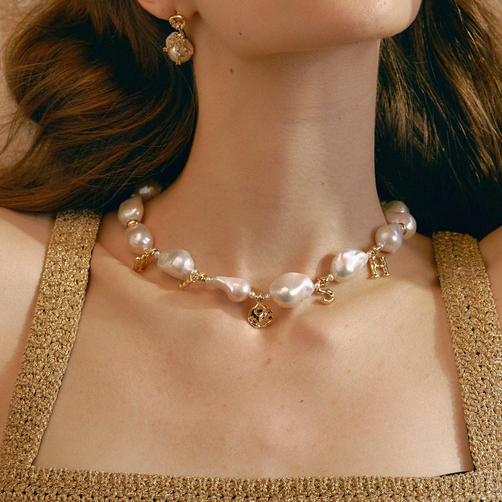 Sea Wish Baroque Pearl Necklace