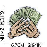 Vintage Dollar Bill Patch