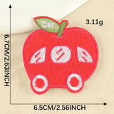 Self-Adhesive Fruit Car Embroidered Patch