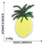 Sequin Fruit Embroidered Patch
